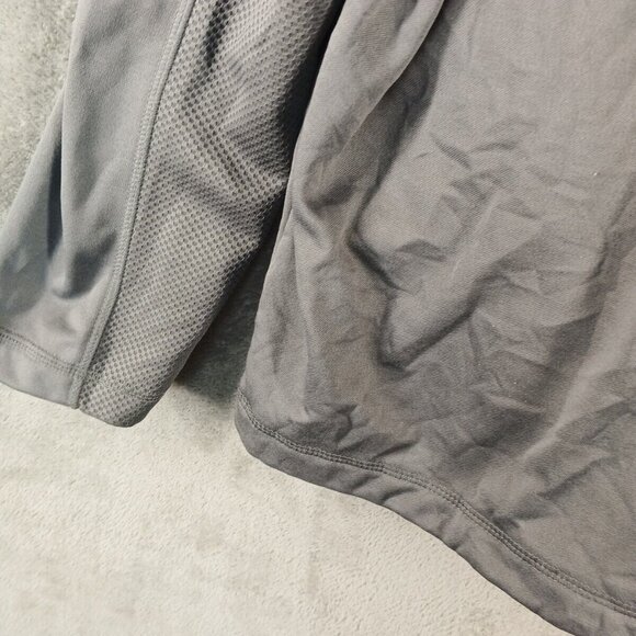 Gray Pullover Jacket 1/4 Zip Fleece Lined w/ Front Pockets SIZE LARGE - Picture 15 of 15